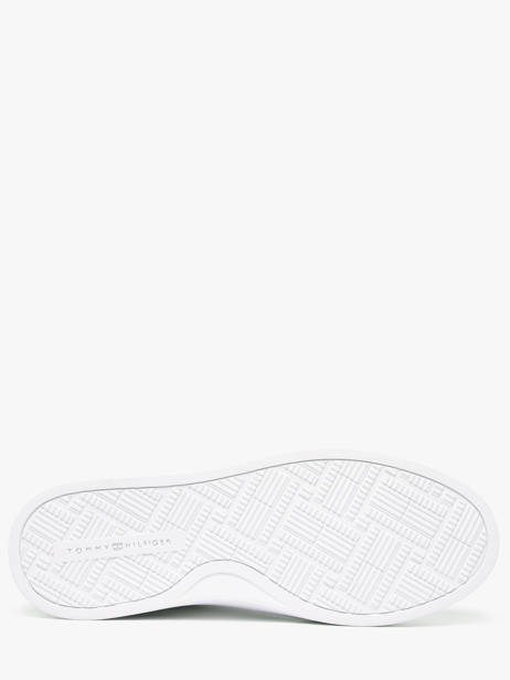 Sneakers In Leather Tommy hilfiger White accessoires 91050K6 other view 4
