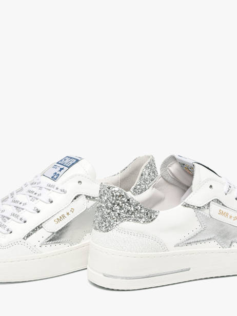 Sneakers In Leather Semerdjian White accessoires ALED611 other view 2