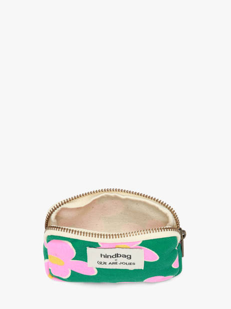 Cotton We Are Jolie Coin Purse Hindbag Green waj WJ other view 1