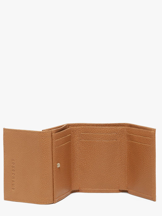 Longchamp Le foulonné Wallet Brown