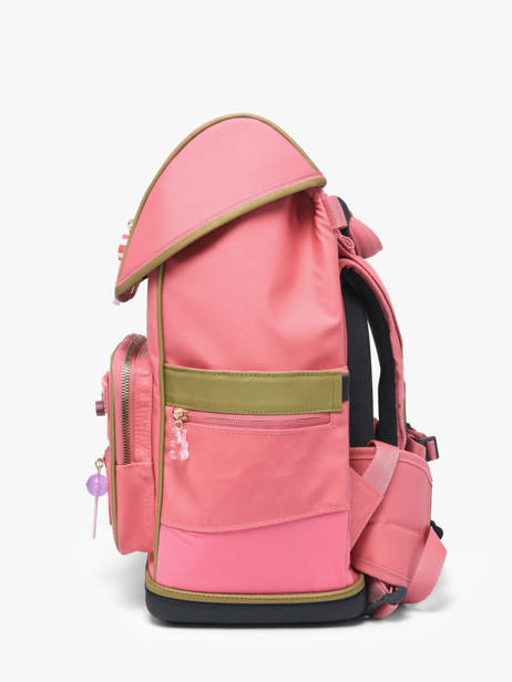 2-compartment Backpack Jeune premier Pink daydream girls G other view 2