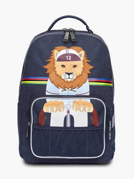 1 Compartment Backpack Jeune premier Blue daydream boys B