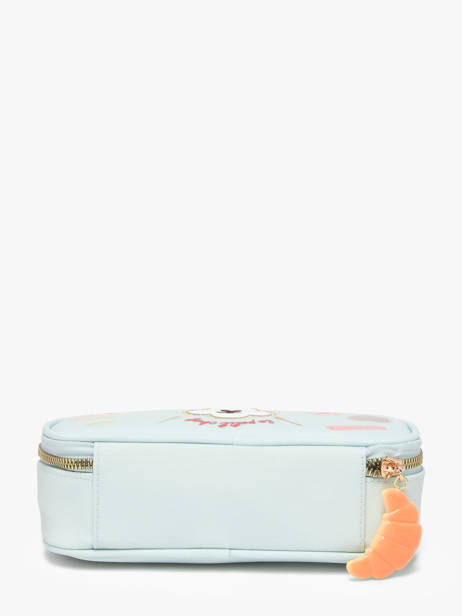 1 Compartment Pouch Jeune premier Blue daydream girls G other view 3
