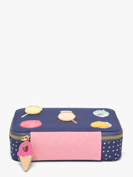 1 Compartment Pouch Jeune premier Blue daydream girls G other view 4