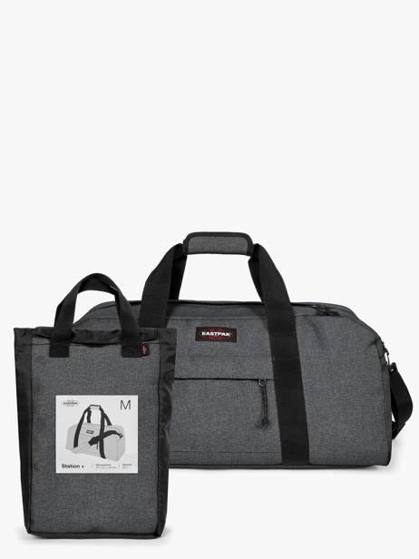 Duffle Bag Authentic Luggage Eastpak Gray authentic luggage K79D other view 2