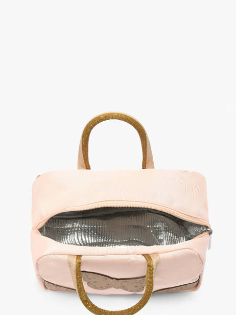 Lunch Bag Caramel et cie Pink boheme FI other view 1