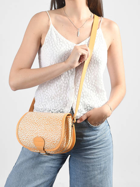 Sac Le Bohémien Orangeade Cuir Paul marius Orange orangeade BOHEMORA vue secondaire 1