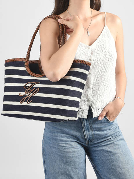 Sac Porté épaule Th Elevated Summer Tommy hilfiger Bleu th elevated summer AW18400 vue secondaire 1