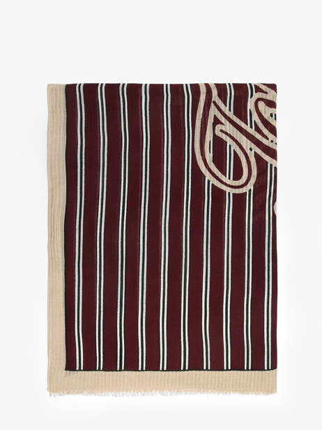 Scarf Tommy hilfiger Red th script AW18869