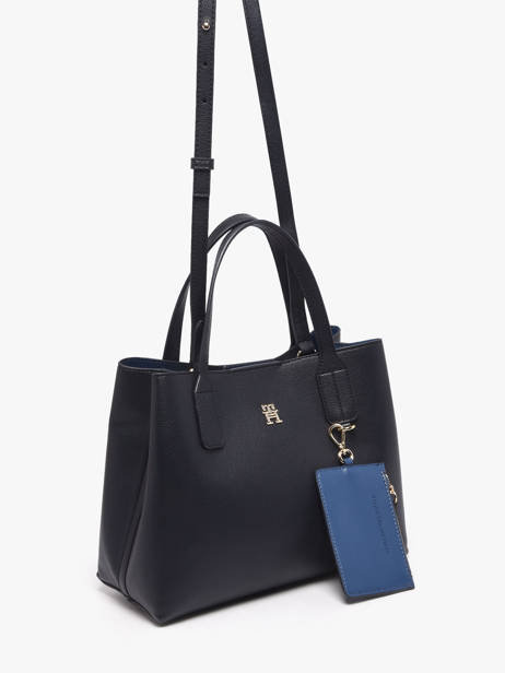 Handbag Th Icon Tommy hilfiger Blue th icon AW18722 other view 1