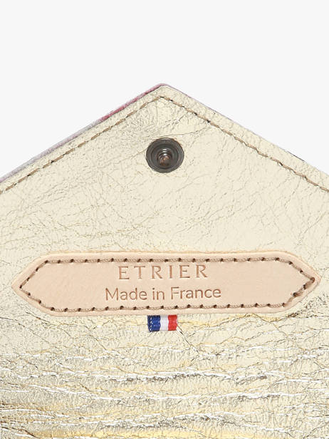 Coin Purse Agnes Leather Etrier Black agnes EAGN5018 other view 2