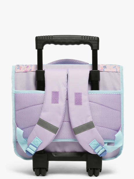 2-compartment Wheeled Satchel Lilo & stitch Violet spring smiles 1729 other view 4