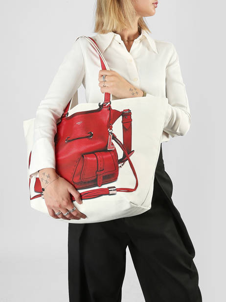 Shoulder Bag 150 Ans Lancel Red 150 ans A14372 other view 1