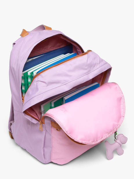 2-compartment Backpack Tann's Violet les fantaisies f 63195 other view 3
