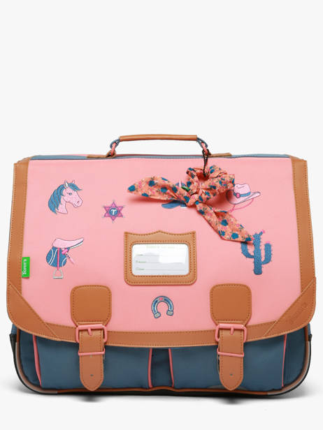 2-compartment Satchel Tann's Pink les fantaisies f 41146