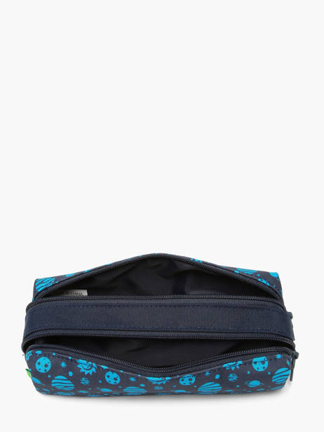 2-compartment Pouch Tann's Blue les fantaisies g 12151 other view 1