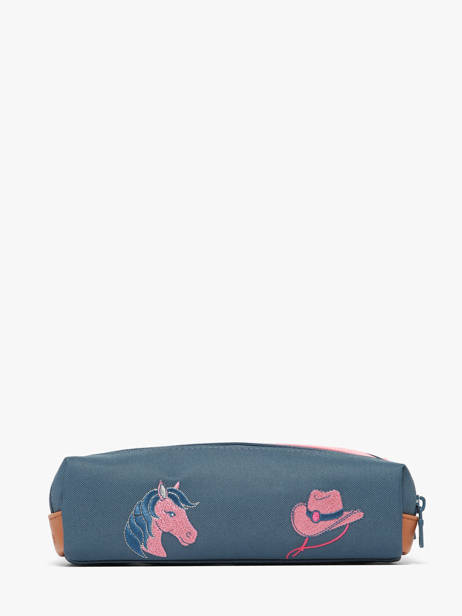 2-compartment Pouch Tann's Pink les fantaisies f 12146 other view 2