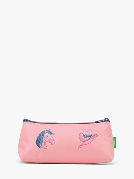 1 Compartment Pouch Tann's Pink les fantaisies f 17146 other view 2
