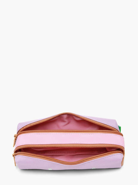 2-compartment Pouch Tann's Violet les fantaisies f 12195 other view 1
