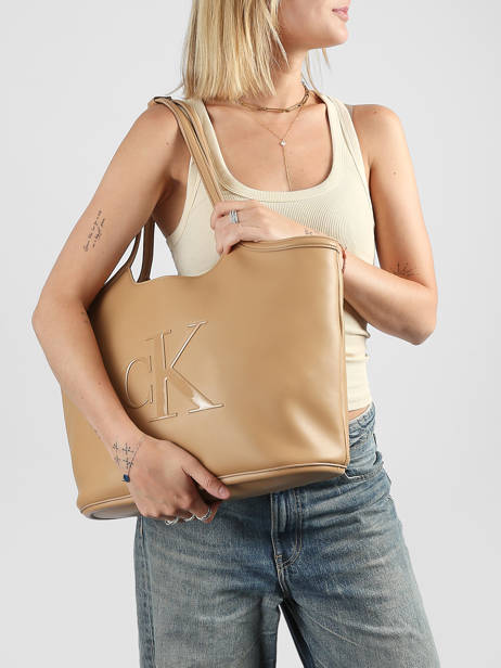 Shoulder Bag Bold Calvin klein jeans Beige bold 4F3562G other view 1