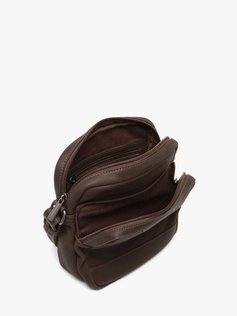 Sac Bandoulière Arthur & aston Marron arsene 9 vue secondaire 2
