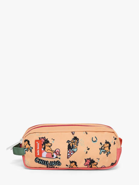 2-compartment Pouch Cool Kids Hello hossy Brown cool kids P