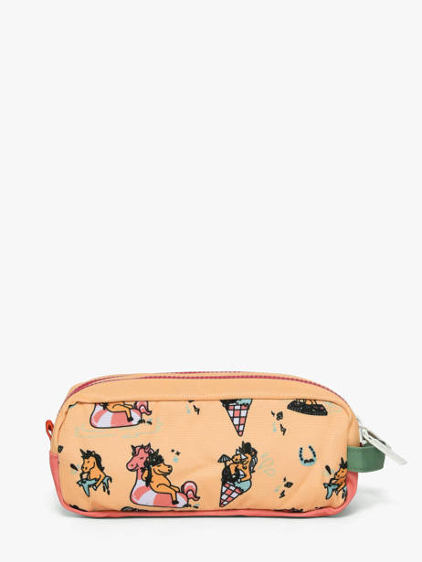 2-compartment Pouch Cool Kids Hello hossy Brown cool kids P other view 2