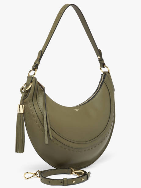Sac Porté épaule Hoboheme Cuir Lancel Vert hoboheme A14217 vue secondaire 1