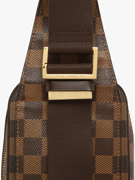 Preloved Louis Vuitton Belt Bag Geronimos Damier Louis vuitton Brown second life CA1014 other view 4