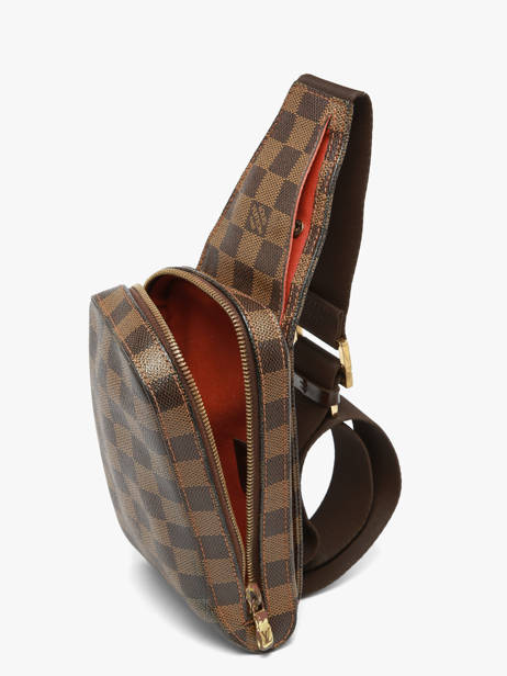 Preloved Louis Vuitton Belt Bag Geronimos Damier Louis vuitton Brown second life CA1014 other view 5