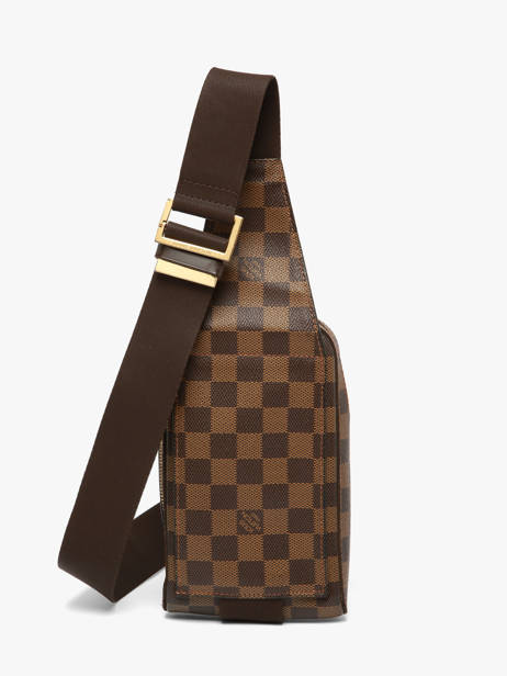 Preloved Louis Vuitton Belt Bag Geronimos Damier Louis vuitton Brown second life CA1014 other view 6