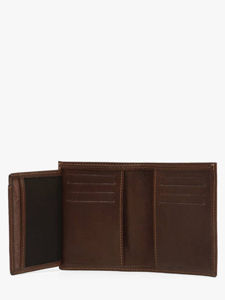 Wallet Leather Etrier Brown oil EOIL748 other view 2