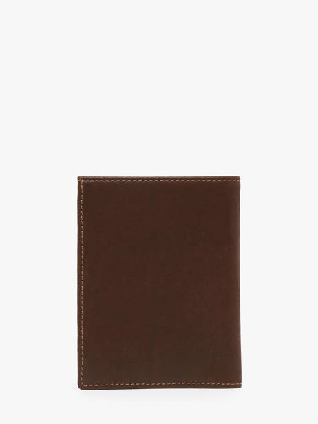 Wallet Leather Etrier Brown oil EOIL748 other view 3