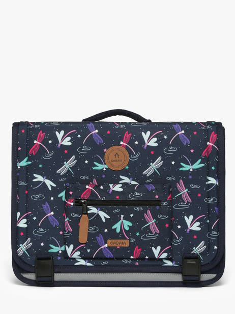 2-compartment Satchel Cabaia Blue school M