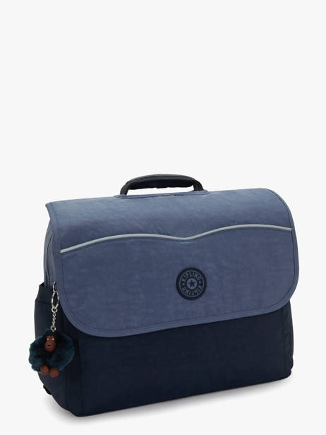 1 Compartment Satchel Kipling Blue back to school KI6891 other view 2