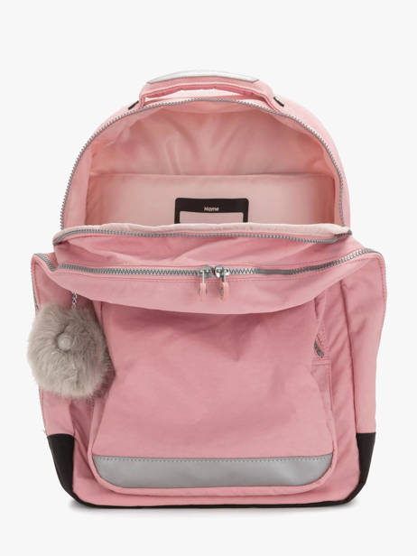 2-compartment Backpack Kipling Pink back to school KI4053 other view 3