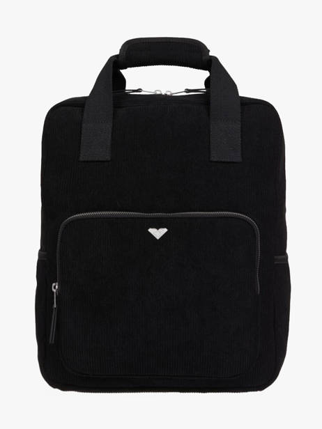 1 Compartment Backpack Roxy Black back to school RJBP4993