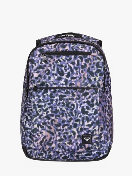 3-compartment Backpack Roxy Violet back to school RJBP4885