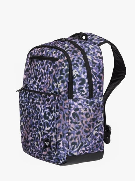 3-compartment Backpack Roxy Violet back to school RJBP4885 other view 2