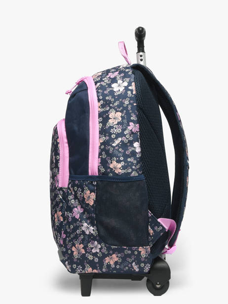 1 Compartment Wheeled Schoolbag Rip curl Blue mixed 53WBA other view 2