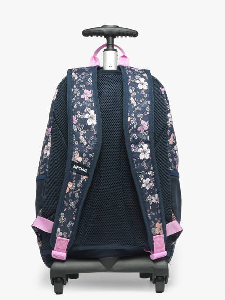 1 Compartment Wheeled Schoolbag Rip curl Blue mixed 53WBA other view 4