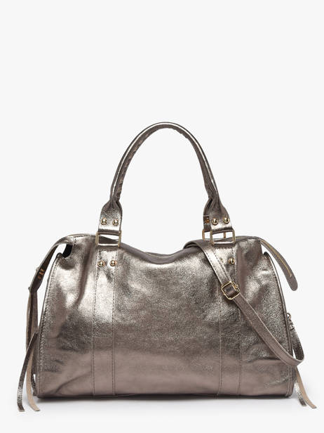 A4 Size Shoulder Bag Nine Leather Milano Brown nine NI24095O other view 4