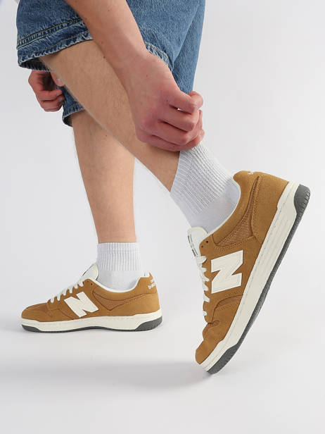 Sneakers New balance Brown boy U480P3PL other view 1