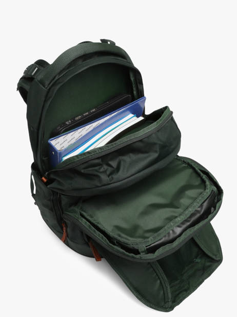 2-compartment Backpack Satch Green pack 1324 other view 3