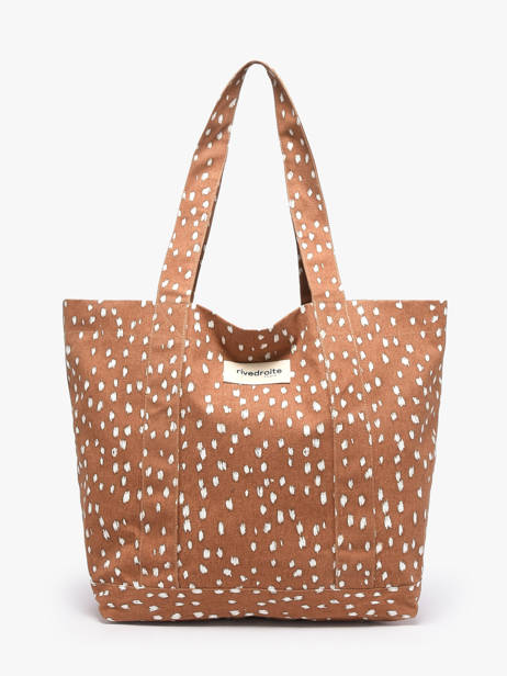 Shoulder Bag Mini Amelot Recycled Coton Rivedroite Brown biche oh ma biche MAMEBICH