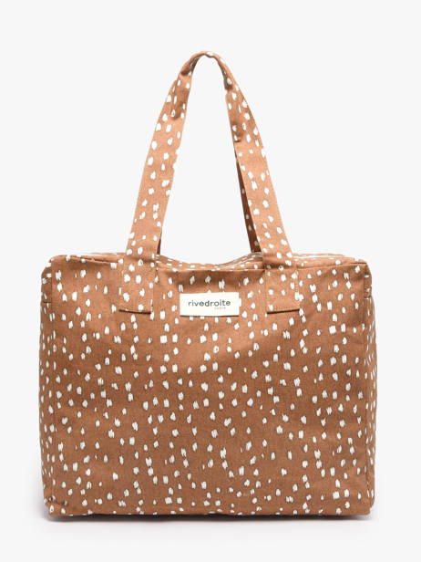 Shoulder Bag Célestins Recycled Coton Rivedroite Brown biche oh ma biche CELEBICH