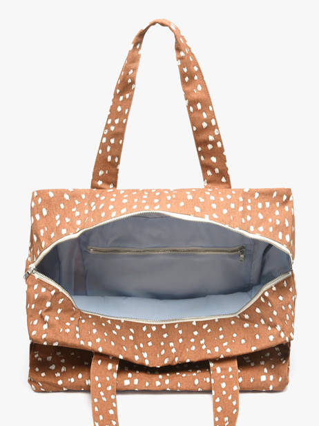 Shoulder Bag Célestins Recycled Coton Rivedroite Brown biche oh ma biche CELEBICH other view 3