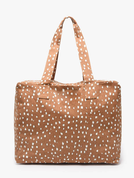Shoulder Bag Célestins Recycled Coton Rivedroite Brown biche oh ma biche CELEBICH other view 4