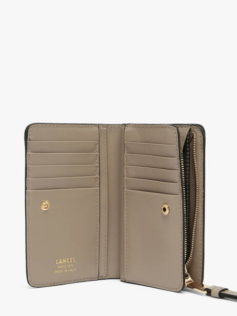 Portefeuille Origami Cuir Lancel Beige origami A13423 vue secondaire 1