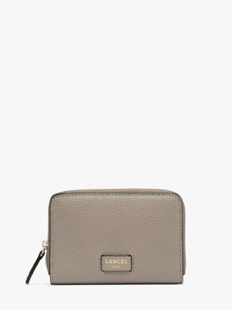 Wallet Ninon Leather Lancel Beige ninon A14081